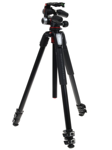 Купить Штатив Manfrotto MK055XPRO3-3W черный  1136410. Характеристики, отзывы и цены в Донецке