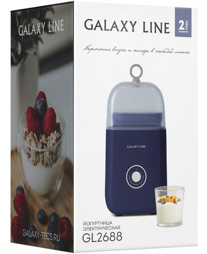 Йогуртница Galaxy LINE GL 2688 синий