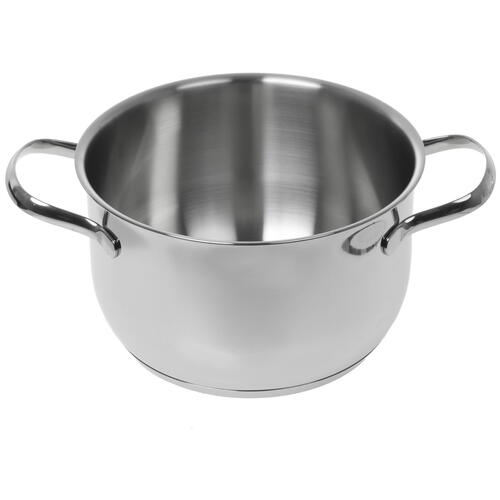 Купить Кастрюля Aceline Crystal A3CA351 3.5 л 20 см серебристый  4744789. Характеристики, отзывы и цены в Донецке