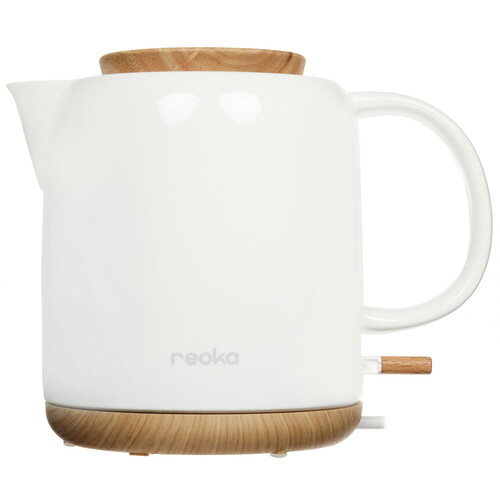 Купить Электрочайник Reoka RKEK-07K белый  9118259. Характеристики, отзывы и цены в Донецке