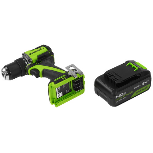 Купить Дрель-шуруповерт Greenworks DD560 24V  9305492. Характеристики, отзывы и цены в Донецке