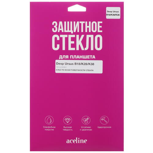 Купить Защитное стекло Aceline для DEXP Ursus B18/ K28/ K38  5418895. Характеристики, отзывы и цены в Донецке