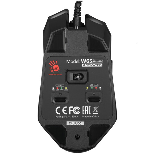 Купить Мышь проводная A4Tech Bloody W65 Max Mini  5600508. Характеристики, отзывы и цены в Донецке