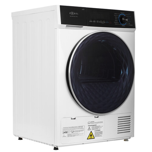 Купить Сушильная машина ZUGEL ZDF82HP белый  9271471. Характеристики, отзывы и цены в Донецке