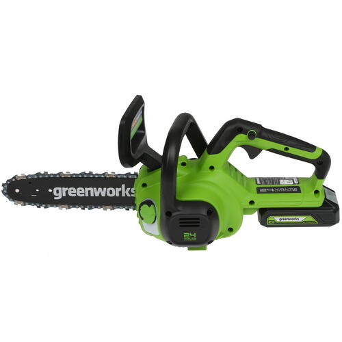Купить Аккумуляторная цепная пила GreenWorks G24CS25K2  24V  5081470. Характеристики, отзывы и цены в Донецке