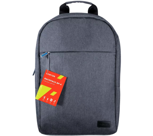 Купить 15.6" Рюкзак CANYON BP-4 серый  9134252. Характеристики, отзывы и цены в Донецке