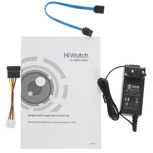 Купить Регистратор для видеонаблюдения HiWatch DS-H204QA(B)  5418222. Характеристики, отзывы и цены в Донецке
