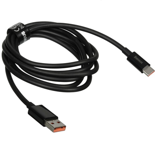 Купить Кабель круглый Baseus USB Type-C - USB 2.0 Type-A черный 1.5 м  5627519. Характеристики, отзывы и цены в Донецке