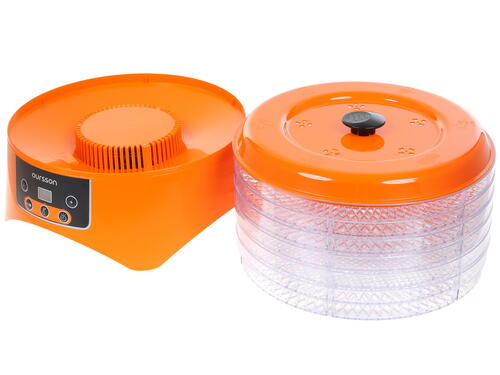 Купить Сушилка для овощей и фруктов Oursson DH2303D/OR оранжевый  1194183. Характеристики, отзывы и цены в Донецке