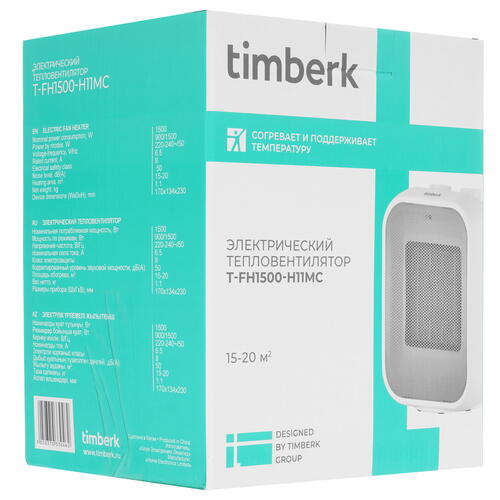 Купить Тепловентилятор Timberk T-FH1500-H11MC  9048245. Характеристики, отзывы и цены в Донецке