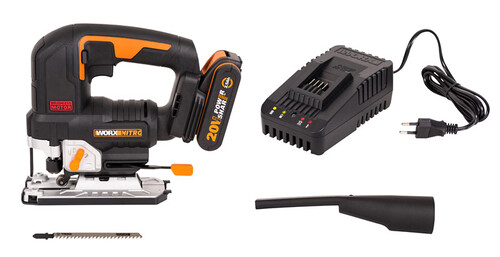 Купить Электрический лобзик WORX W542 PowerShare 20V  9083059. Характеристики, отзывы и цены в Донецке
