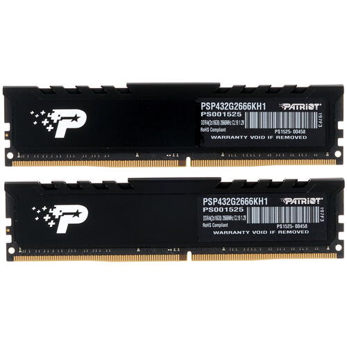 Купить Оперативная память Patriot Signature Line Premium [PSP432G2666KH1] 32 ГБ  1384831. Характеристики, отзывы и цены в Донецке