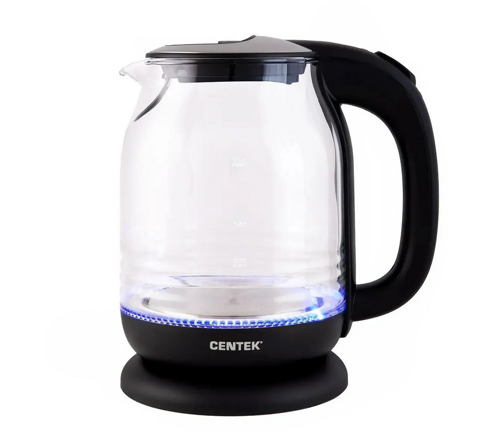 Купить Электрочайник Centek CT-0016 черный  8144183. Характеристики, отзывы и цены в Донецке