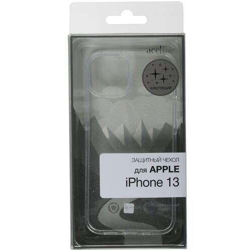 Купить Накладка  Aceline Shiny для Apple iPhone 13 прозрачный  4844412. Характеристики, отзывы и цены в Донецке
