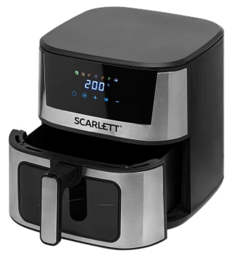 Купить Аэрогриль Scarlett SC-AF15S03D серебристый  9305844. Характеристики, отзывы и цены в Донецке