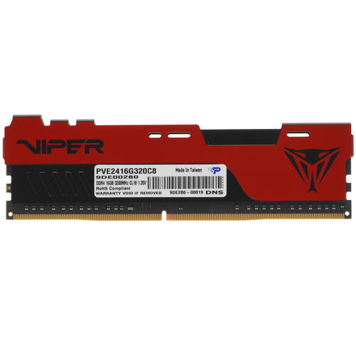 Купить Оперативная память Patriot Viper Elite II [PVE2416G320C8] 16 ГБ  9902754. Характеристики, отзывы и цены в Донецке