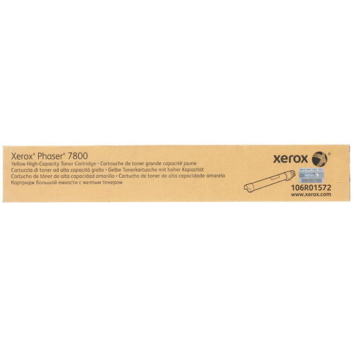 Купить Картридж лазерный Xerox 106R01572 желтый  7963482. Характеристики, отзывы и цены в Донецке