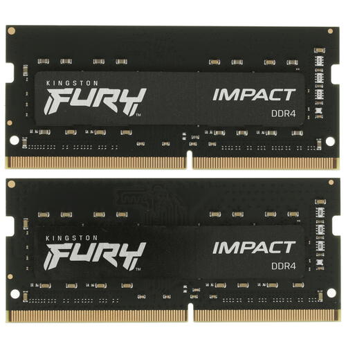 Купить Оперативная память SODIMM Kingston FURY Impact [KF426S15IBK2/16] 16 ГБ  5053738. Характеристики, отзывы и цены в Донецке