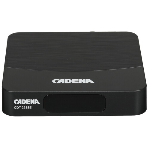 Купить Приставка для цифрового ТВ Cadena CDT-2388S черный  9093563. Характеристики, отзывы и цены в Донецке