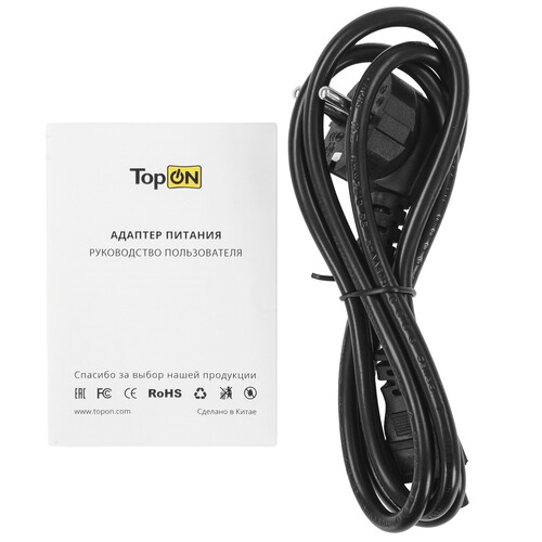 Купить Адаптер питания сетевой TopON TOP-TF02  5451756. Характеристики, отзывы и цены в Донецке