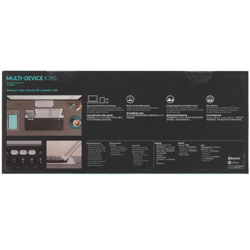 Купить Клавиатура  беспроводная Logitech K780  5068133. Характеристики, отзывы и цены в Донецке