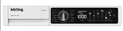 Купить Встраиваемая стиральная машина Korting KWMI 14V87  5365783. Характеристики, отзывы и цены в Донецке