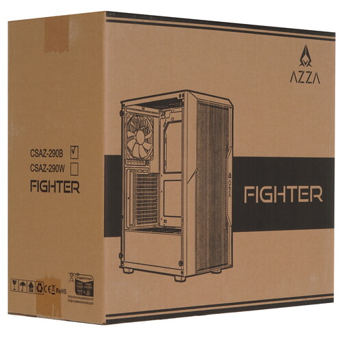 Купить Корпус AZZA FIGHTER  9210939. Характеристики, отзывы и цены в Донецке