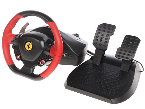 Купить Руль ThrustMaster Ferrari 458 Spider Racing Wheel черный  1015403. Характеристики, отзывы и цены в Донецке