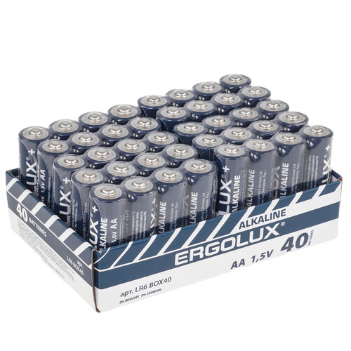 Купить Батарейка Ergolux Alkaline 14673 AA (LR6/ER14505/FR6/R6P)  5617134. Характеристики, отзывы и цены в Донецке