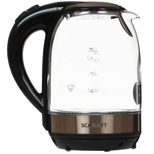 Купить Электрочайник Scarlett SC-EK27G81 бронзовый  5335320. Характеристики, отзывы и цены в Донецке
