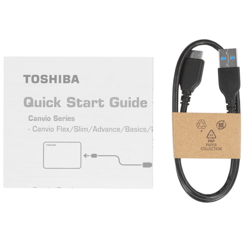 Купить 1 ТБ Внешний HDD Toshiba Canvio Advance  5451053. Характеристики, отзывы и цены в Донецке