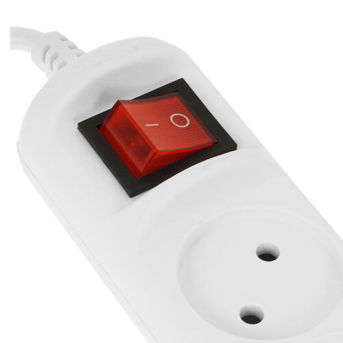 Купить Удлинитель ЭРА U-5s-5m-2x1 белый  9112887. Характеристики, отзывы и цены в Донецке