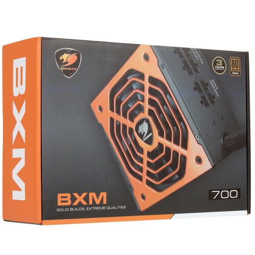 Купить Блок питания Cougar BXM 700W  1386209. Характеристики, отзывы и цены в Донецке