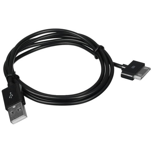 Купить Кабель круглый FinePower 30-pin Apple - USB 2.0 Type-A черный 1 м  5423215. Характеристики, отзывы и цены в Донецке