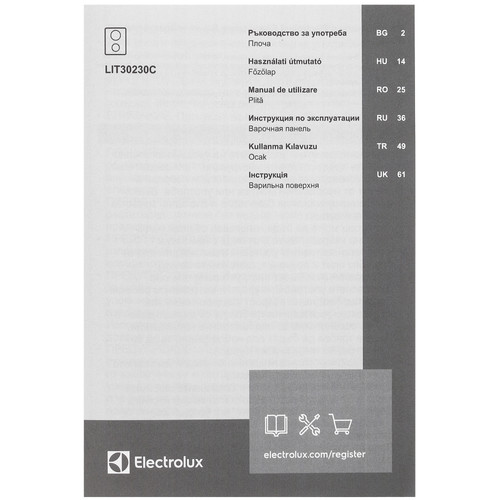 Купить Индукционная варочная поверхность Electrolux LIT30230C  5436071. Характеристики, отзывы и цены в Донецке