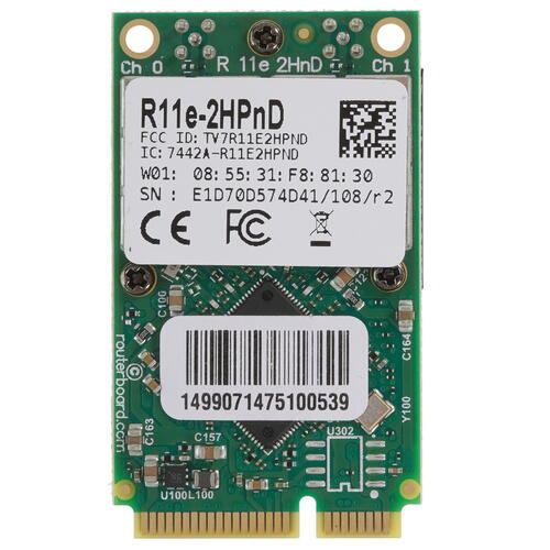 Купить Wi-Fi адаптер Mikrotik R11e-2HPnD  8168786. Характеристики, отзывы и цены в Донецке