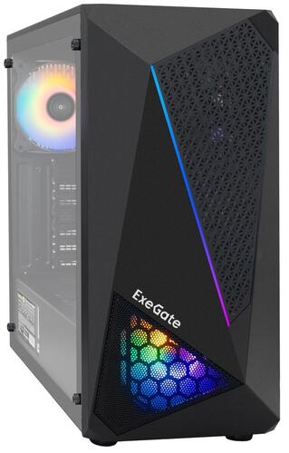 Купить Корпус ExeGate EVO-8225-NPX500 [EX293014RUS] черный  9101494. Характеристики, отзывы и цены в Донецке
