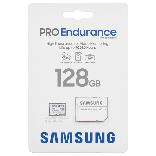Купить Карта памяти Samsung PRO Endurance microSDXC 128 ГБ  5484862. Характеристики, отзывы и цены в Донецке