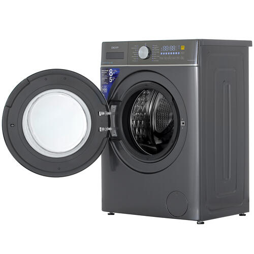 Купить Стирально-сушильная машина DEXP WD-F814DMG/GBSI серый  5040212. Характеристики, отзывы и цены в Донецке