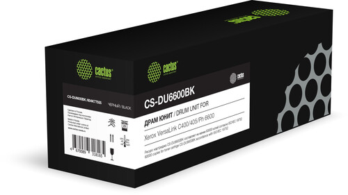 Купить Драм-картридж Cactus CS-DU6600BK  9065346. Характеристики, отзывы и цены в Донецке