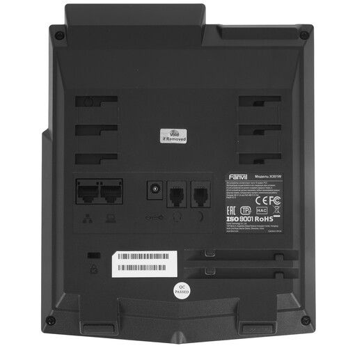 Купить IP-телефон Fanvil X301W черный  9190710. Характеристики, отзывы и цены в Донецке
