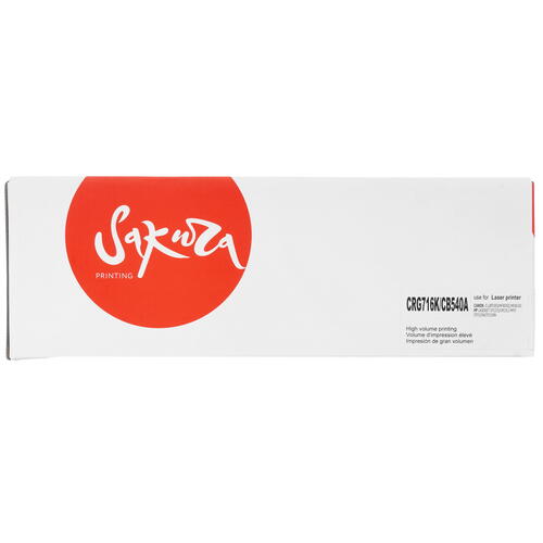 Купить Картридж лазерный Sakura CRG716K/CB540A черный  7981924. Характеристики, отзывы и цены в Донецке