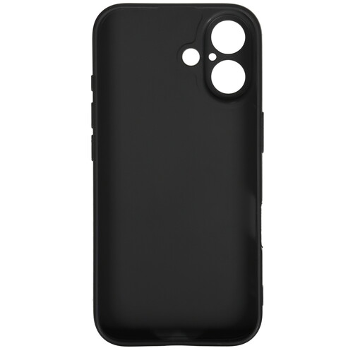 Купить Накладка  LuxCase для Apple iPhone 16 черный  5637318. Характеристики, отзывы и цены в Донецке