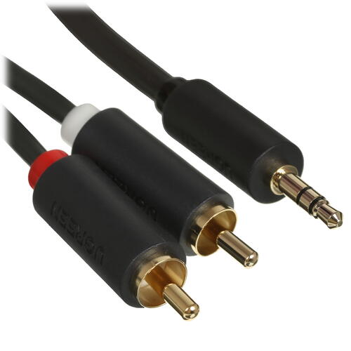 Купить Кабель   Ugreen 3.5 mm jack - RCA x2 черный  5026956. Характеристики, отзывы и цены в Донецке