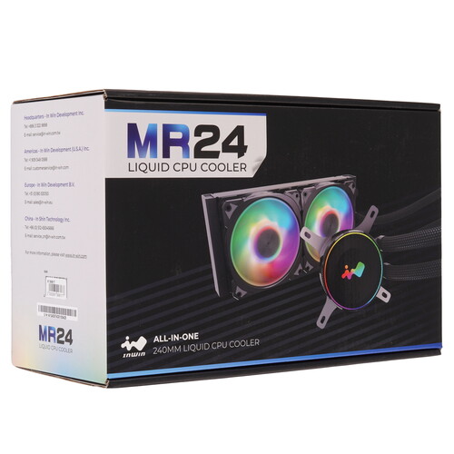 Купить Система охлаждения InWin MR24 черная  5625036. Характеристики, отзывы и цены в Донецке