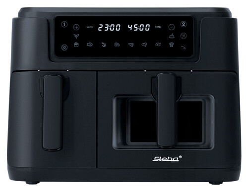 Купить Аэрогриль Steba HF 9501 DUO BLACK черный  9173391. Характеристики, отзывы и цены в Донецке