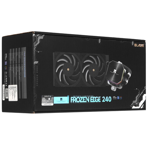 Купить Система охлаждения Thermalright Frozen Edge 240 черная  9120227. Характеристики, отзывы и цены в Донецке