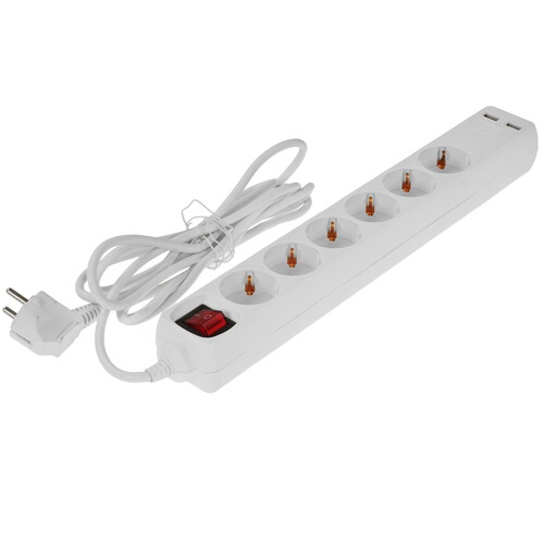 Купить Удлинитель TDM ELECTRIC SQ1303-0307 белый  9277123. Характеристики, отзывы и цены в Донецке