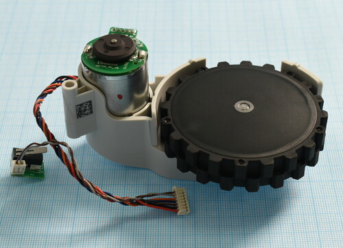 Купить Двигатель (В сборе с колесом R) для пылесоса-робота Xiaomi Mi Robot Vacuum-Mop 2  9974206. Характеристики, отзывы и цены в Донецке