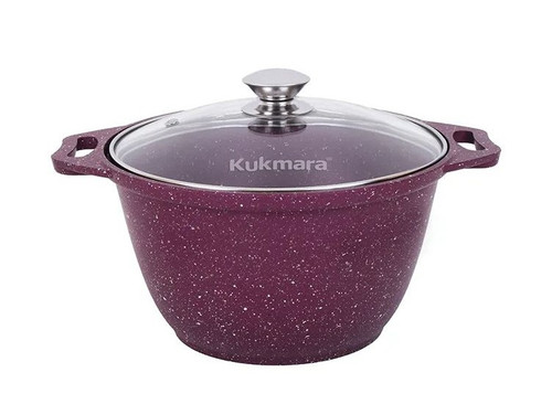 Купить Кастрюля Kukmara Trendy style к41tsm 4 л 24 см красный  5447385. Характеристики, отзывы и цены в Донецке